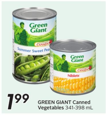Canned Vegetables