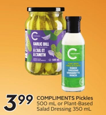 COMPLIMENTS Pickles