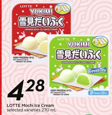 LOTTE Mochi Ice Cream