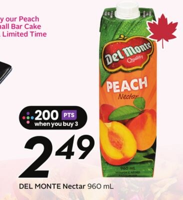 DEL MONTE Nectar - Peach Fest