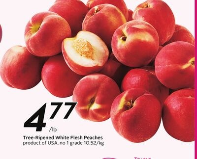 Tree-Ripened White Flesh Peaches - Peach Fest
