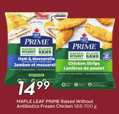 MAPLE LEAF PRIME Raised Without Antibiotics Fro…