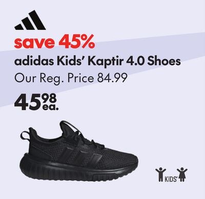 ADIDAS KIDS' KAPTIR 4.0 SHOES