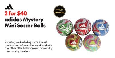ADIDAS MYSTERY MINI SOCCER BALLS