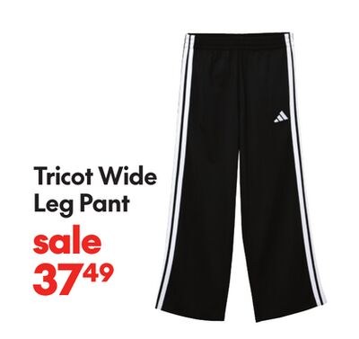 ADIDAS TRICOT WIDE LEG PANT