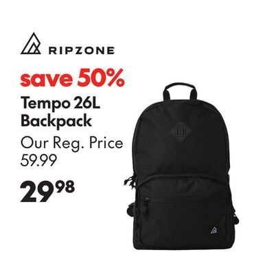 RIPZONE TEMPO 26L BACKPACK