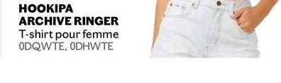 Rip Curl Hookipa Archive Ringer T-shirt pour fe…