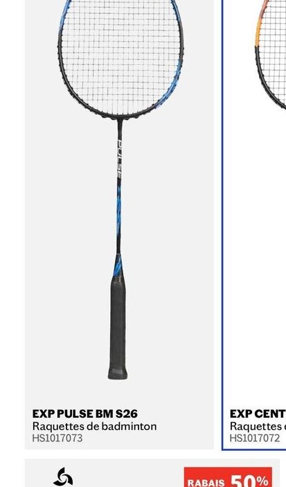 EXP PULSE BM S26 Raquettes de badminton