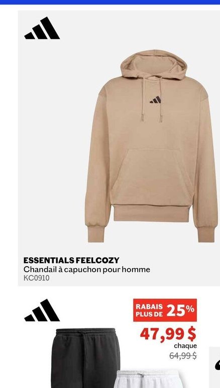 adidas ESSENTIALS FEELCOZY Chandail à capuchon …