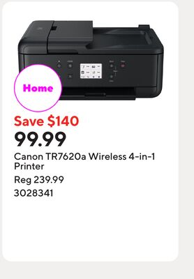 Canon TR7620a Wireless 4-in-1 Printer
