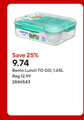 Bento Lunch TO GO, 1.65L