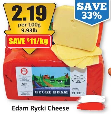 Edam Rycki Cheese