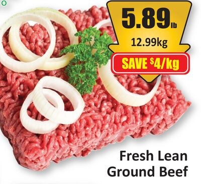 Fresh Lean Ground Beef
