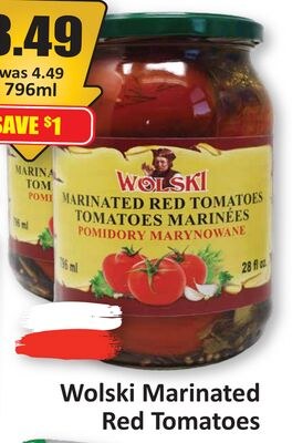 Wolski Marinated Red Tomatoes