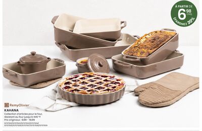 KAHANA Collection d'articles pour le four