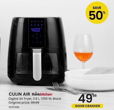 CULIN AIR Digital Air Fryer