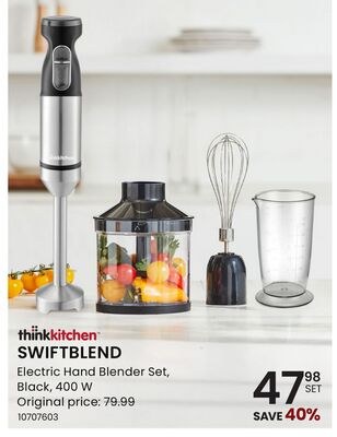 SWIFTBLEND Electric Hand Blender Set