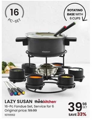 16-Pc Fondue Set