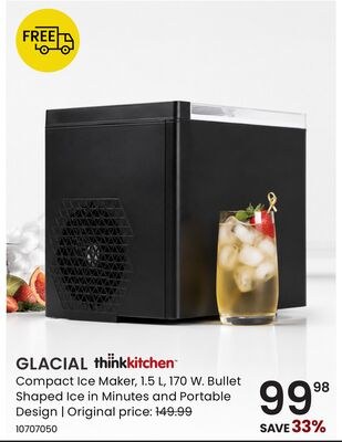 GLACIAL Compact Ice Maker