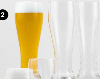 Stella, Sets of 4 Beer Glasses