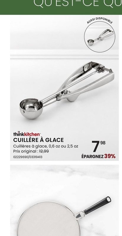 thinkKitchen Cuillère à Glace