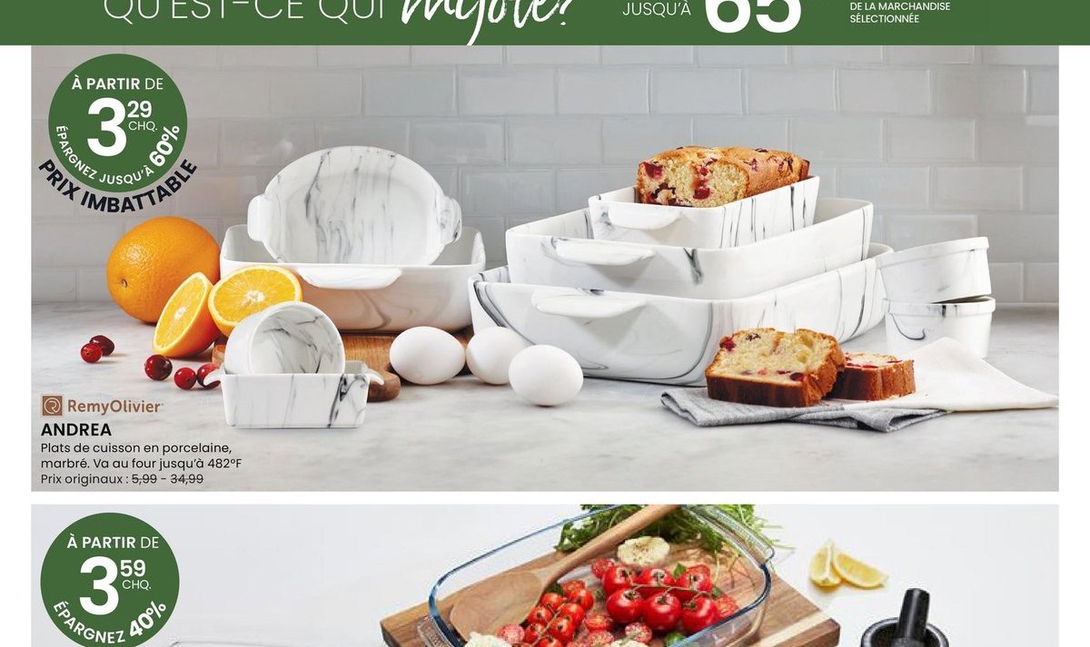 RemyOlivier ANDREA Plats de cuisson en porcelai…