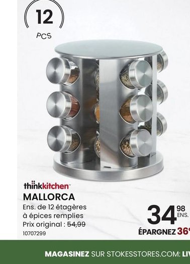 thinkKitchen Mallorca Ens. de 12 épices