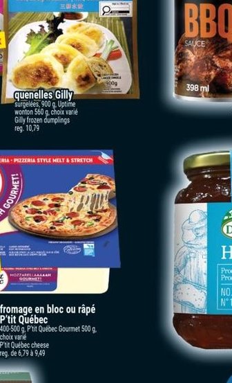 Produit Gilly Ravioli