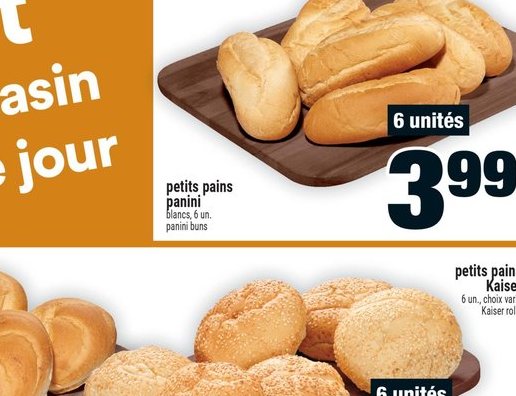 Petits pains panini