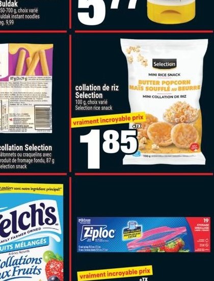 Quaker Muesli instantanées