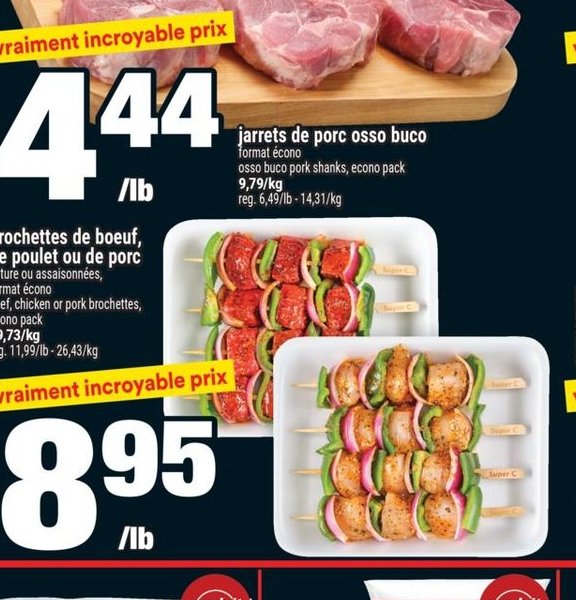 Jarrets de porc osso bucco