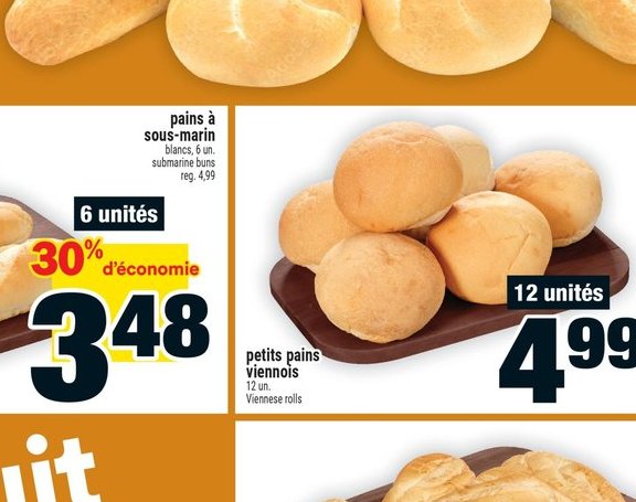 Petits pains Viennois
