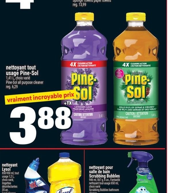 Pine-Sol Cleaner