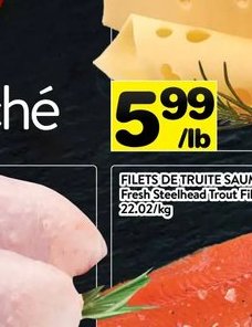 Filets de Truite Saumonnée Fraîche