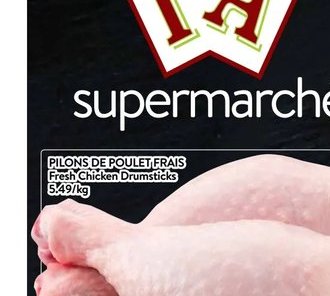 Pilons de Poulet Frais