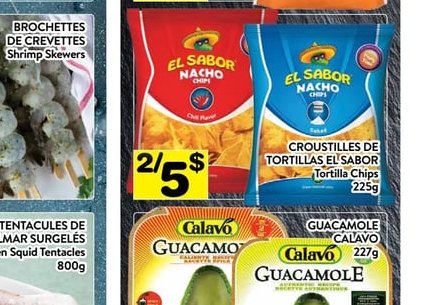 El Sabor Nacho Crostilles de tortillas