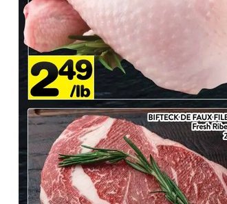 Bifteck de Faux Filet Frais