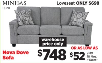 Nova Dove Sofa