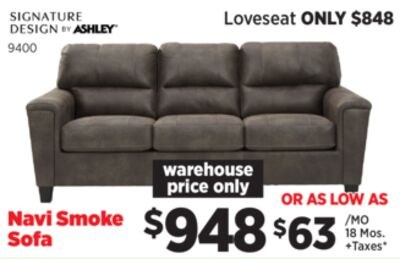 Navi Smoke Sofa