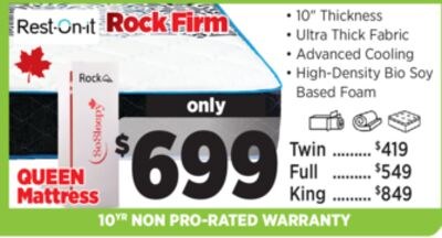Rock Queen Mattress