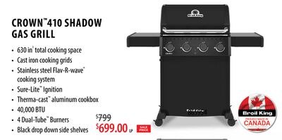 CROWN® 410 SHADOW GAS GRILL