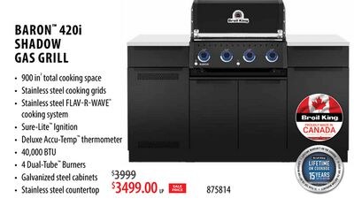 BARON™ 420i SHADOW GAS GRILL