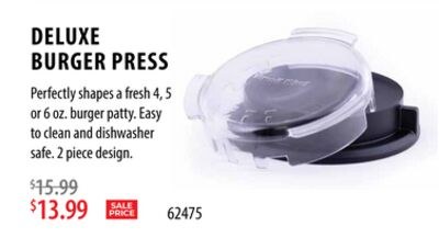 DELUXE BURGER PRESS