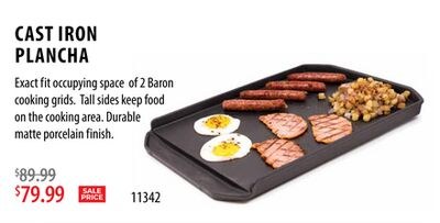 CAST IRON PLANCHA