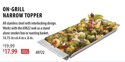 ON-GRILL NARROW TOPPER