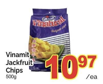 VINAMIT JACKFRUIT CHIPS, 500g