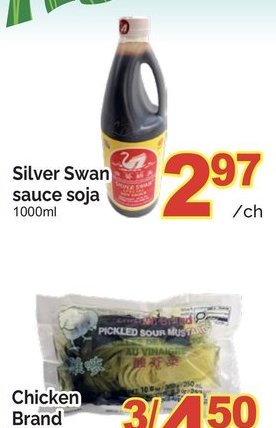 Silver Swan sauce soja