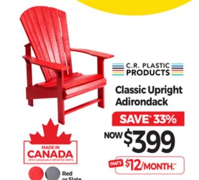 Classic Upright Adirondack