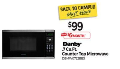 .7 Cu.Ft. Counter Top Microwave