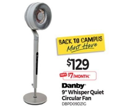Danby 9˝ Whisper Quiet Circular Fan